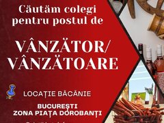 Bacanie in Dorobanti cauta vanzator/ vanzatoare
